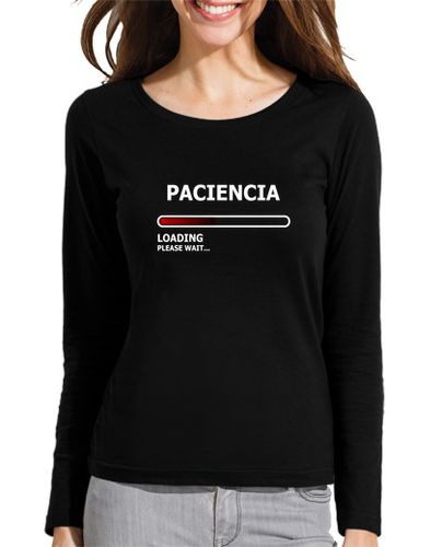 Camiseta mujer CARGANDO PACIENCIA - latostadora.com - Modalova