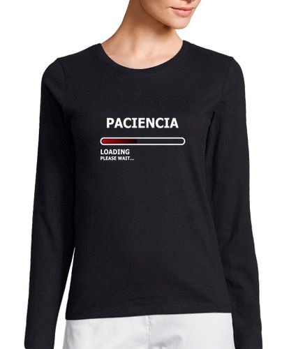 Camiseta mujer CARGANDO PACIENCIA laTostadora - latostadora.com - Modalova