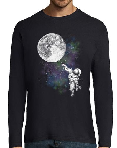 Camiseta Hombre Manga Larga Moon balloon laTostadora - latostadora.com - Modalova