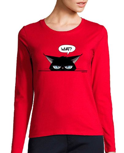 Camiseta mujer Mujer, manga larga, roja laTostadora - latostadora.com - Modalova