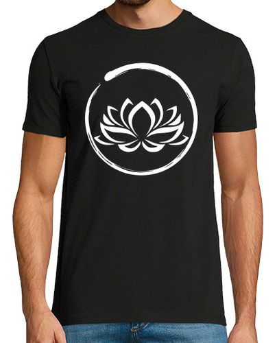 Camiseta flor de loto en círculo zen - latostadora.com - Modalova