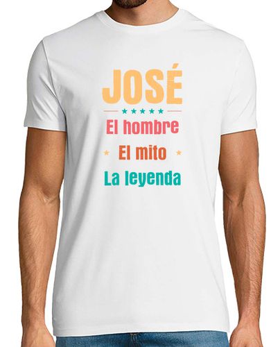 Camiseta José - El hombre El mito La leyenda - latostadora.com - Modalova