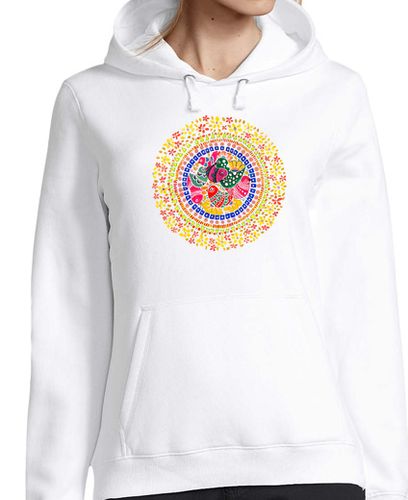 Sudadera Con Capucha Para Mujer Mandala_01 laTostadora - latostadora.com - Modalova