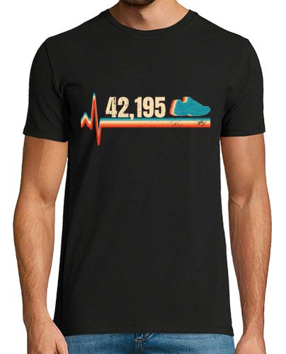 Camiseta corredor de maratón retro latido del co - latostadora.com - Modalova