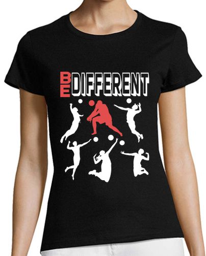 Camiseta mujer ser diferente voleibol - latostadora.com - Modalova