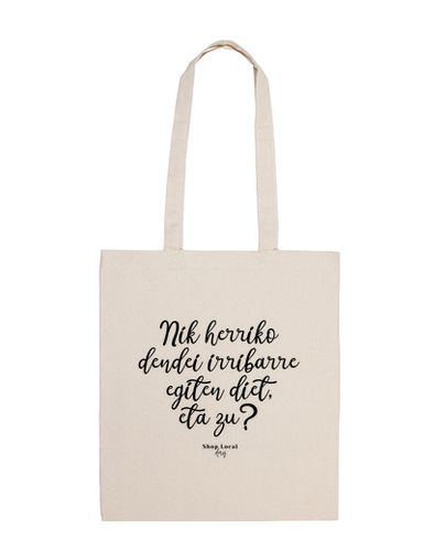 Bolsa Totebag - Irrribarre egiten dut , Euskara laTostadora - latostadora.com - Modalova