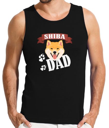 Camiseta Hombre Sin Mangas shiba inu papá perro papá laTostadora - latostadora.com - Modalova