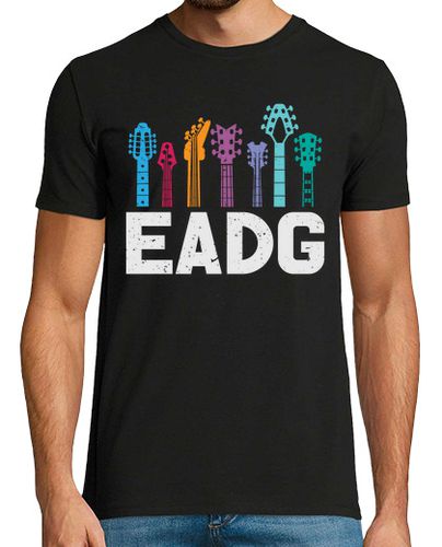 Camiseta Hombre Manga Corta eadg coloridas guitarras bajas laTostadora - latostadora.com - Modalova