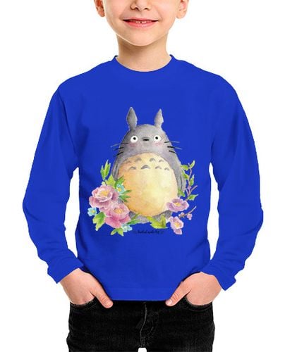 Camiseta Niño Manga Larga Mi Vecino Totoro laTostadora - latostadora.com - Modalova