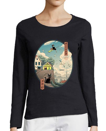 Camiseta mujer ukiyo e entrega - latostadora.com - Modalova