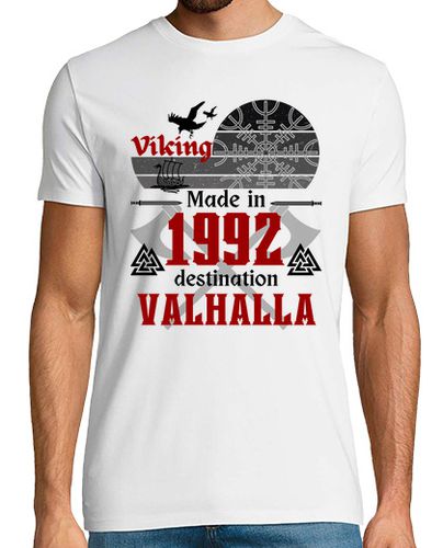 Camiseta viking valhalla 1992 - latostadora.com - Modalova