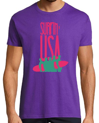 Camiseta Hombre Manga Corta Camiseta Unisex - Surfing usa laTostadora - latostadora.com - Modalova