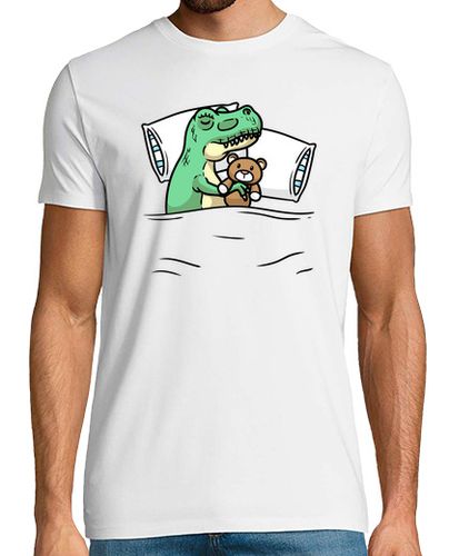 Camiseta tiranosaurio rex oficial durmiendo laTostadora - latostadora.com - Modalova