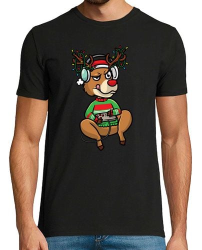 Camiseta Hombre Manga Corta juego oficial de renos navideños laTostadora - latostadora.com - Modalova