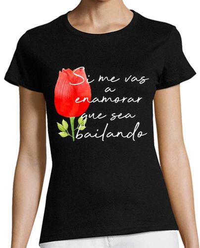 Camiseta Mujer Manga Corta Diseño 2004889 laTostadora - latostadora.com - Modalova