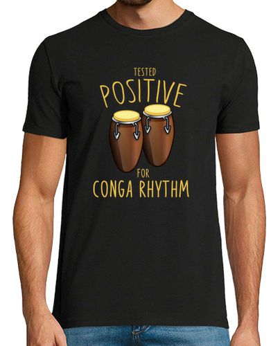 Camiseta Conga Drums Conga Rhythm Latin Music laTostadora - latostadora.com - Modalova