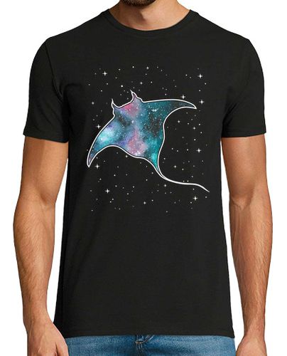 Camiseta manta rayo vía láctea galaxias mantarraya nebulosa universo - latostadora.com - Modalova