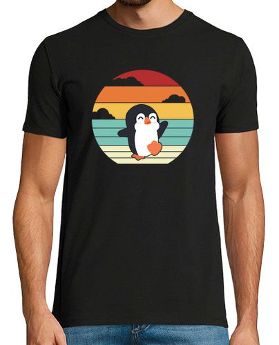 Camiseta Hombre Manga Corta pájaro marino rey pingüino emperador amante pingüino laTostadora - latostadora.com - Modalova