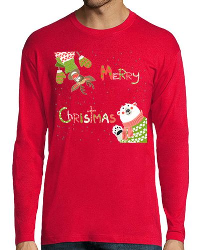 Camiseta oso polar reno gracioso regalo de navid - latostadora.com - Modalova