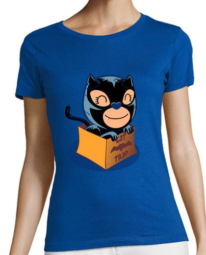 Camiseta mujer como atrapar a catwoman - latostadora.com - Modalova