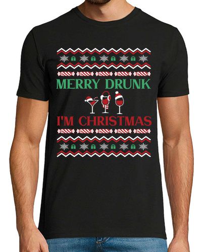 Camiseta Navidad feo feliz borracho soy Navidad - latostadora.com - Modalova