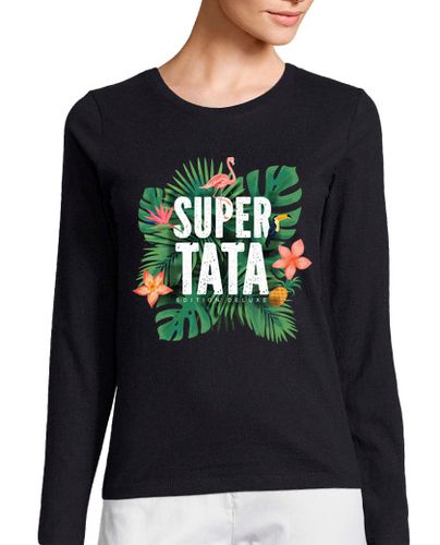 Camiseta mujer anuncio de embarazo super tía laTostadora - latostadora.com - Modalova