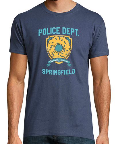 Camiseta Police Department of Springfield - latostadora.com - Modalova