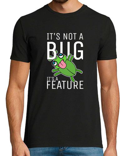 Camiseta no es un error, es un desarrollador de software de ingeniero de codificación de características - latostadora.com - Modalova