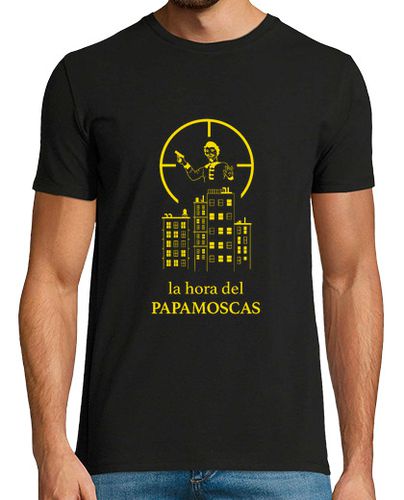 Camiseta Papamoscas amarillo negro - latostadora.com - Modalova