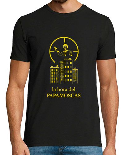 Camiseta Papamoscas amarillo negro laTostadora - latostadora.com - Modalova