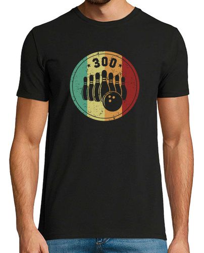 Camiseta equipo de bolos retro strike 300 jugador de bolos vintage guays - latostadora.com - Modalova