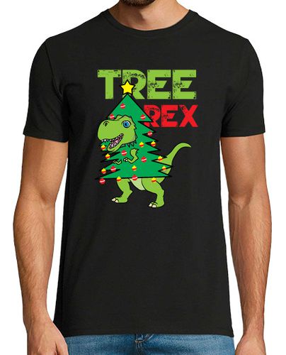 Camiseta Dinosaurios Navideos TRex Juego De Palabras TRex laTostadora - latostadora.com - Modalova