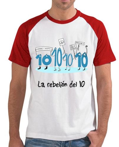 Camiseta Hombre Estilo Béisbol La rebelión del 10 laTostadora - latostadora.com - Modalova