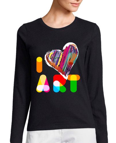 Camiseta mujer amo a los artistas del arte arte creati laTostadora - latostadora.com - Modalova