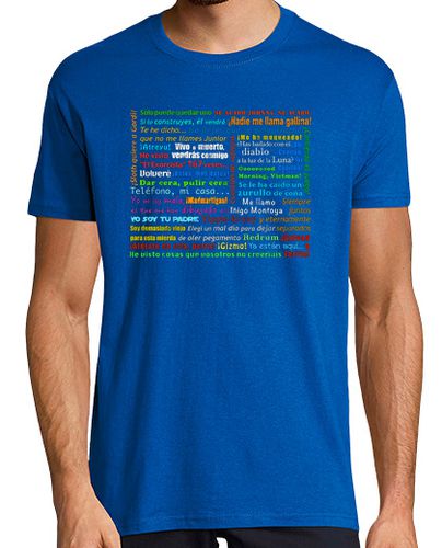 Camiseta 35 frases de cine de los 80 - latostadora.com - Modalova