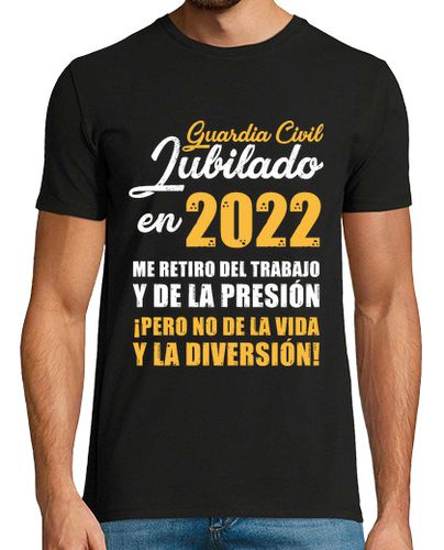 Camiseta Hombre Manga Corta Guardia Civil Jubilado en 2022 laTostadora - latostadora.com - Modalova