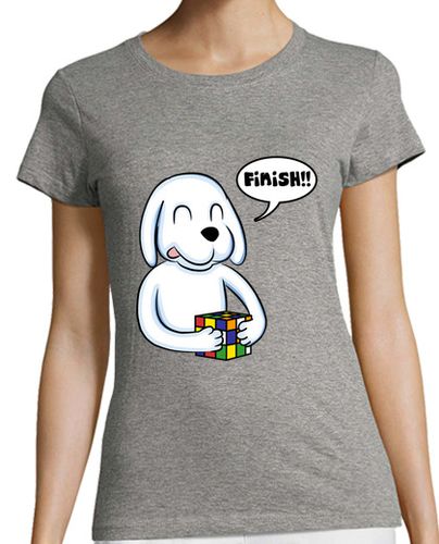 Camiseta Mujer Manga Corta Rubik Dog laTostadora - latostadora.com - Modalova