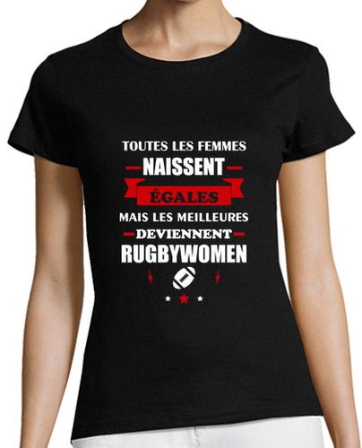 Camiseta Mujer Manga Corta todas las mujeres rugby rugbywomen laTostadora - latostadora.com - Modalova