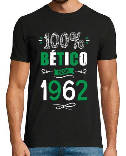 Camiseta 100 x 100 Bético Desde 1962, 62 años - latostadora.com - Modalova