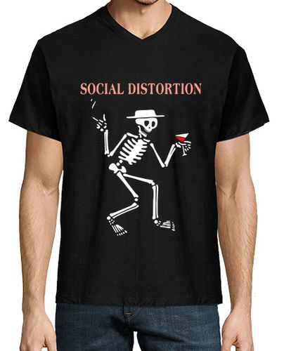 Camiseta distorsión social punk - latostadora.com - Modalova