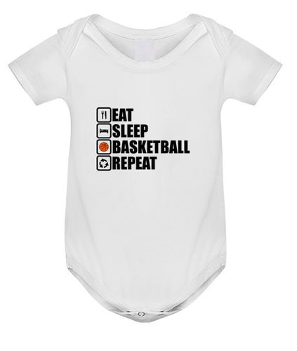 Body bebé comer dormir baloncesto baloncesto - latostadora.com - Modalova