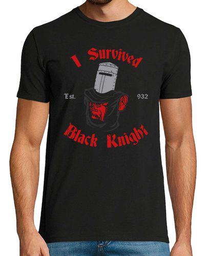 Camiseta I Survived Black Knight laTostadora - latostadora.com - Modalova