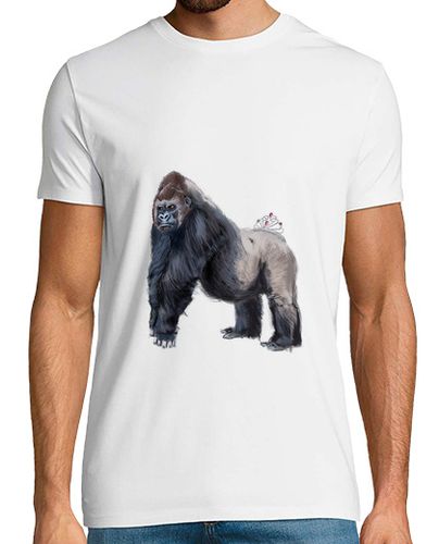 Camiseta Gorila princesa - latostadora.com - Modalova