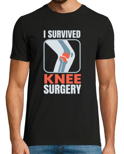 Camiseta sobreviví a una cirugía de rodilla - latostadora.com - Modalova