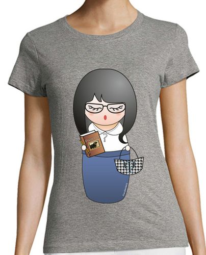 Camiseta Mujer Manga Corta Kokeshi Psicóloga laTostadora - latostadora.com - Modalova