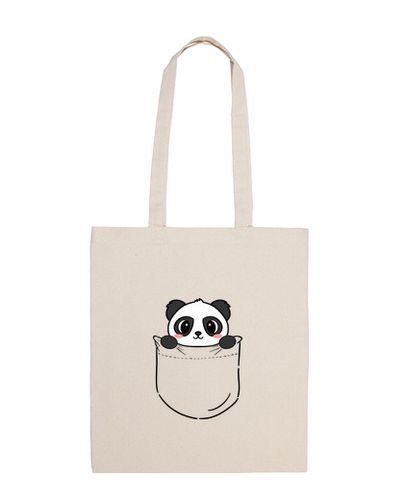 Bolsa De Tela Tote bag Panda en el bolsillo laTostadora - latostadora.com - Modalova