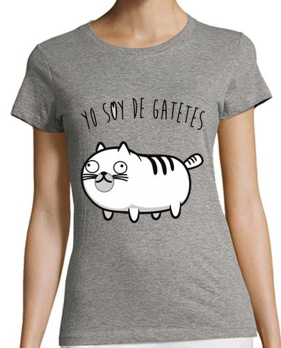 Camiseta Mujer Manga Corta Yo soy de gatetes laTostadora - latostadora.com - Modalova