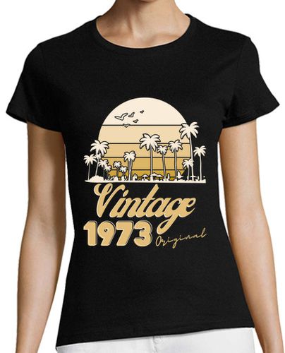 Camiseta mujer vintage original 1973 - latostadora.com - Modalova