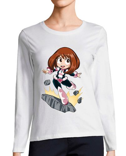 Camiseta Mujer Manga Larga Ochaco laTostadora - latostadora.com - Modalova