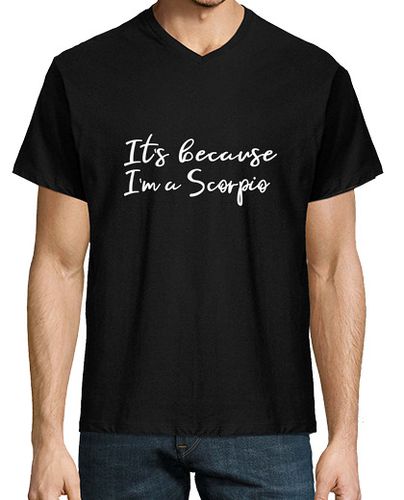 Camiseta es porque soy un hombre de astrología e - latostadora.com - Modalova